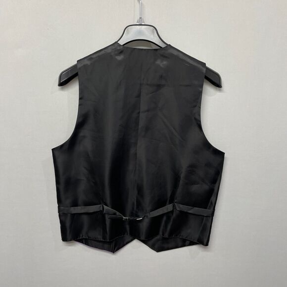 Umo Lorenzo Formal Wear Men Vest Jacket Size Small Purple M232 -13 - Picture 10 of 14